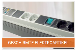 Elektrosmog abgeschirmte Kabel, Steckdosenleisten, Lampen