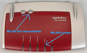 Fritzbox 7390 - WLAN-Schalter