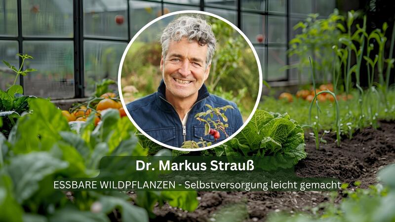 Dr. Markus Strau&szlig; &ndash; Referent beim Online-Kongress Selbstversorgt und sicher